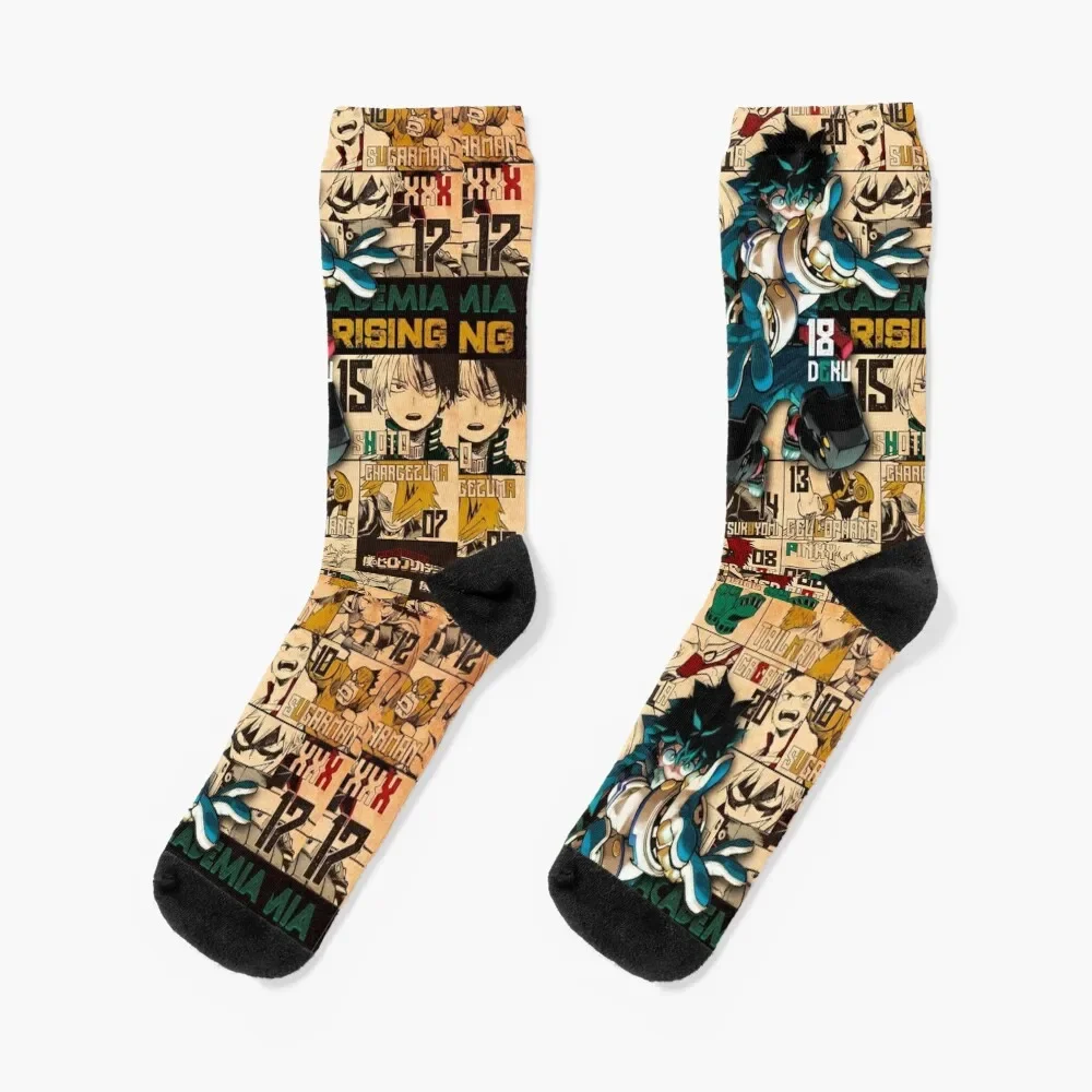 

My Hero Academy Socks Wholesale basketball hockey christmas gifts Luxury Woman Socks Men's