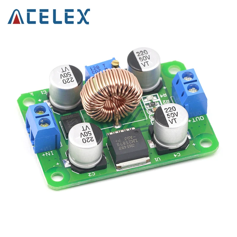 Lm2587 Dc-Dc Moduli Di Alimentazione Modulo Boost Su Lm2577 (Peak 5A) Modulo Convertitore Step-Up Dc