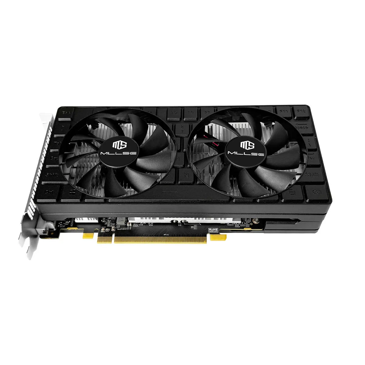 MLLSE AMD RX 580 8GB Tarjeta gráfica Gaming GDDR5 256Bit PCI-E 3,0 × 16 Radeon GPU computadora RX580 Placa De Video - Imagen 3
