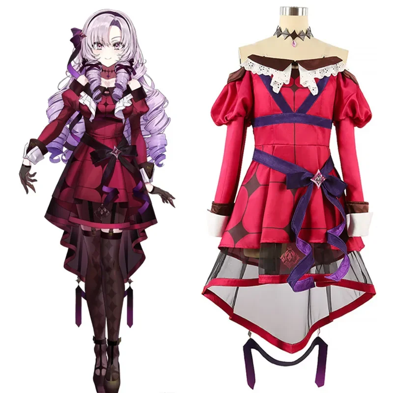 

VTuber NIJISANJI Luxiem Hyakuman Tenbara Salom Cosplay Costume