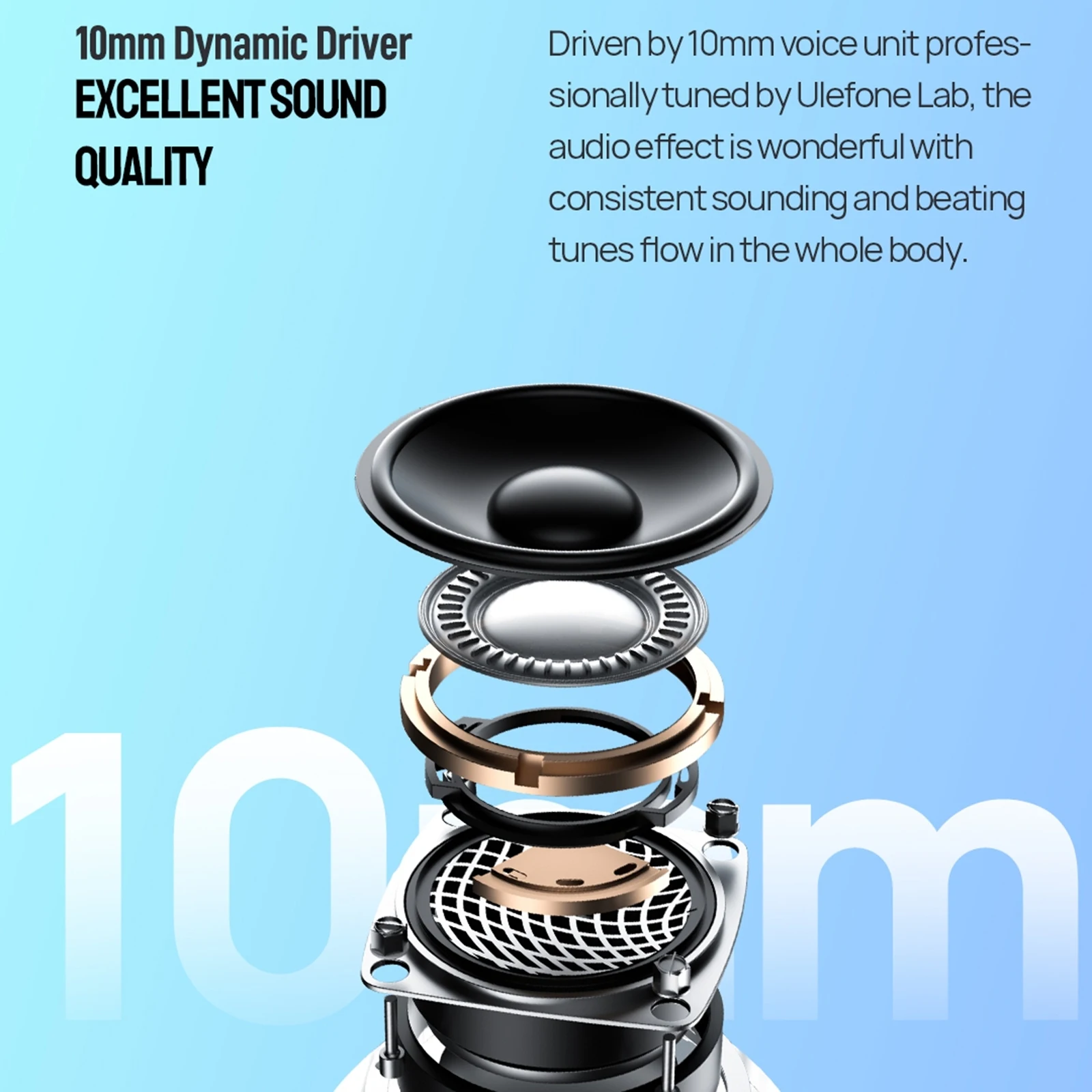 Original Ulefone Botões Tws Verdadeiro Fone De Ouvido Sem Fio.