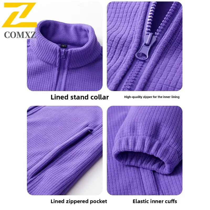 COMXZ Mens Rainproof Coat Warm New 3 in 1 Outdoor Fly Fishing Travel Coat Climbing Windproof Waterproof Wear Resistant Outerwear