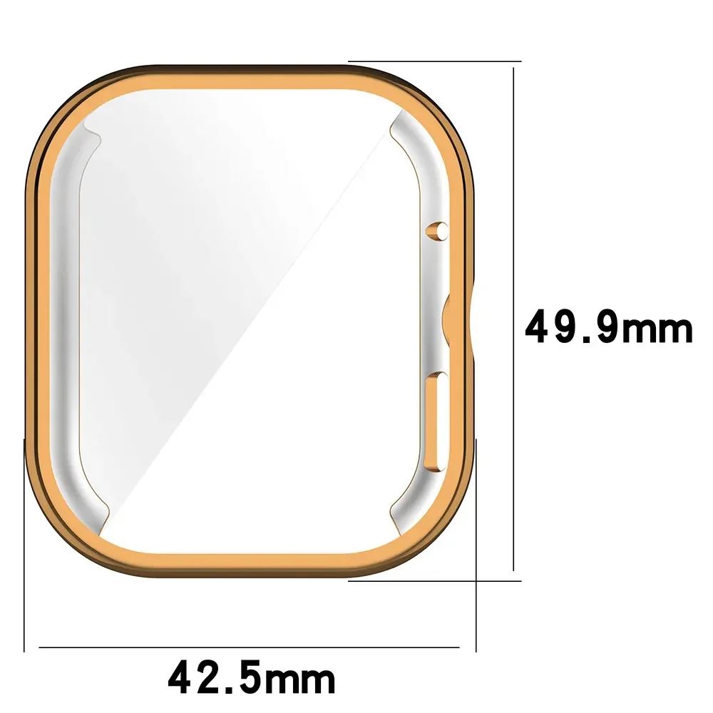 Premium Silicone Watchband and Case for Xiaomi Redmi Watch 4 - Stylish Replacement Strap with Protective Cover