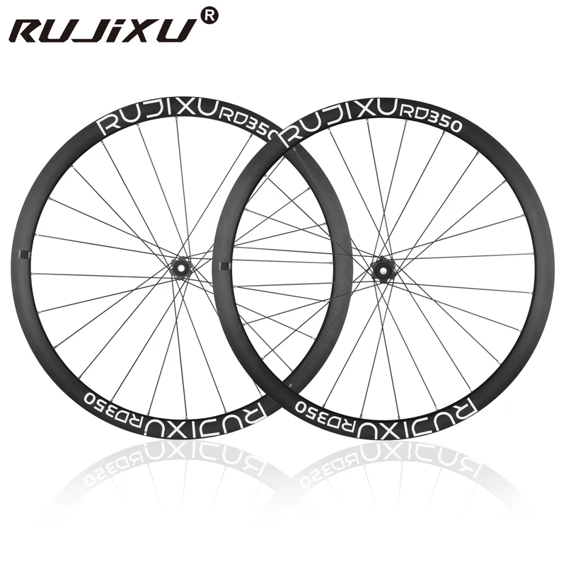 RUJIXU RJX-PT Road Bike Wheelset 30-41mm Aero Aluminium Disc Brake