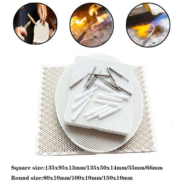 Multi-size Round/Square/Special needle for honeycomb ceramic plate welding plate with hole casting tool jewelry heating honeycomb ceramic welding needle