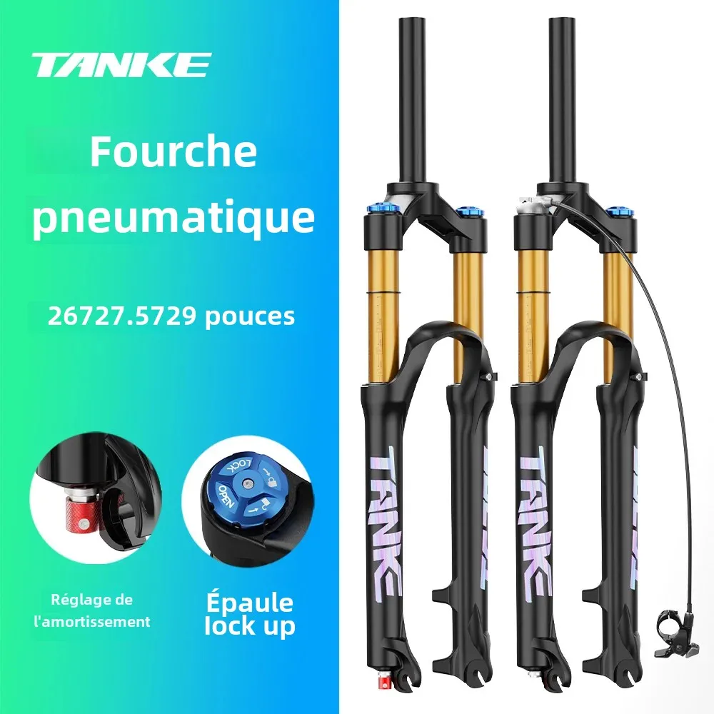 Amortisseur Arrière VTT Air 165-190 Mm Downhill – Réglable Rebond & Verrouillage