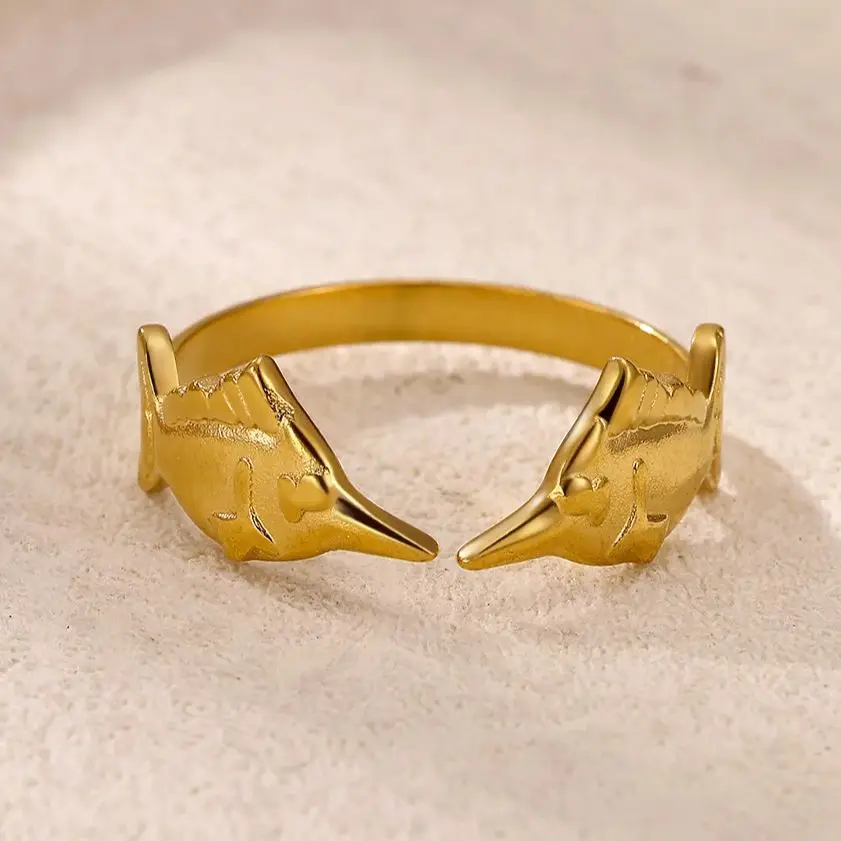 Fashion Ring for Women Color Stainless Steel Jewelry