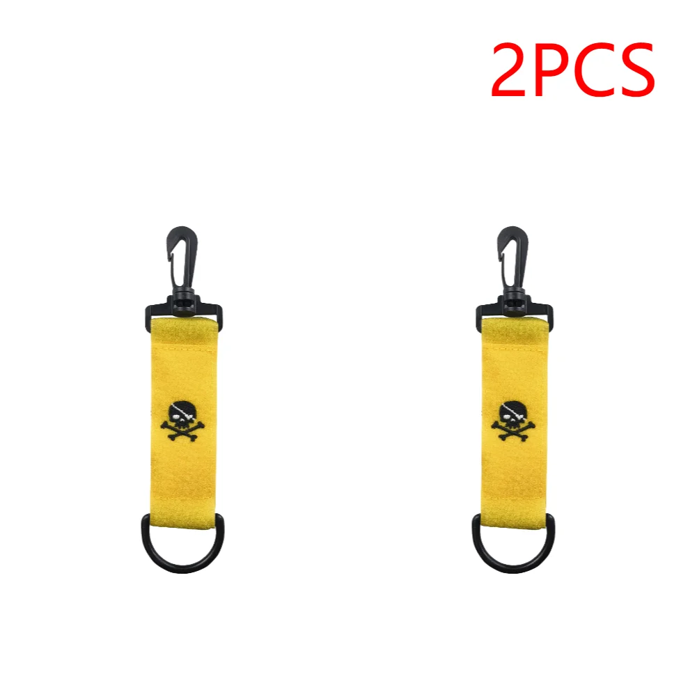 2pc Yellow Skull