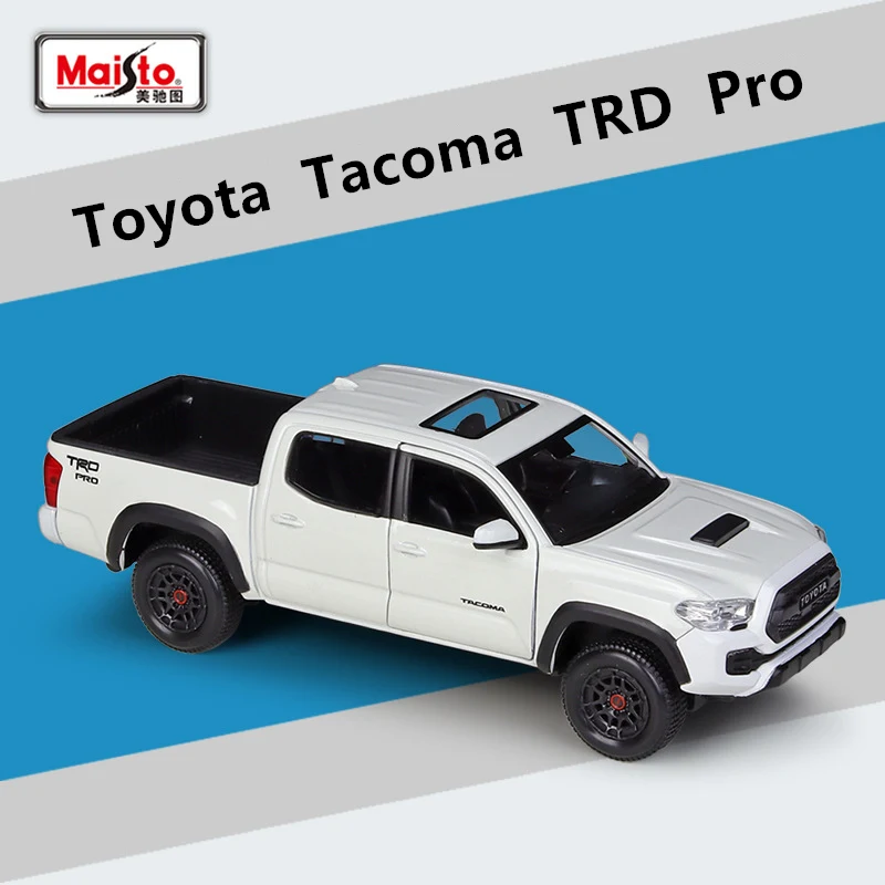 マイスト 1/27 トヨタ タコマ TRD プロ ホワイト/レッド/ブラック マイスト 1/27 トヨタ タコマ TRD プロ ホワイト/レッド/ブラック