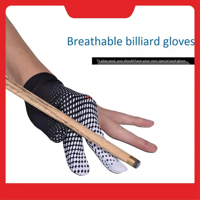 NEW-Boodun 1PC Billiard Pool Cue Shooters 3 Fingers Billiard Glove Left Hand Snooker Gloves Billiard Accessories 1