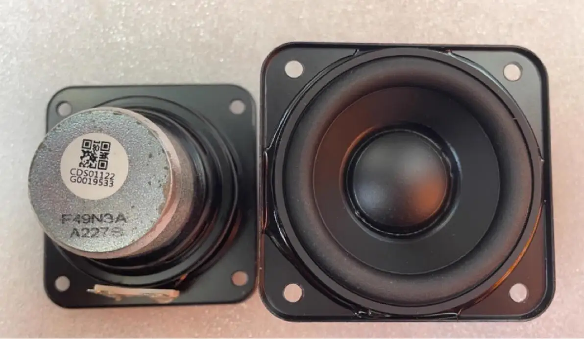 GHXAMP For JBL 2.25 inches 55mm*59mm Neodymium full frequency speaker long stroke large voice Powerful Bass 3ohm 20W F49N3A 2PCS