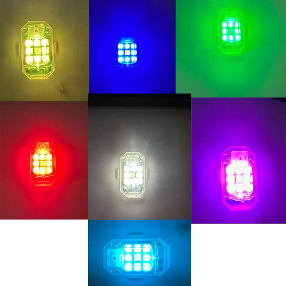 

Led Strobe Light Wireless Remote Control Outdoor Signal Warning Lamp Flash Indicator For Motorcycle Car Bike Scooter