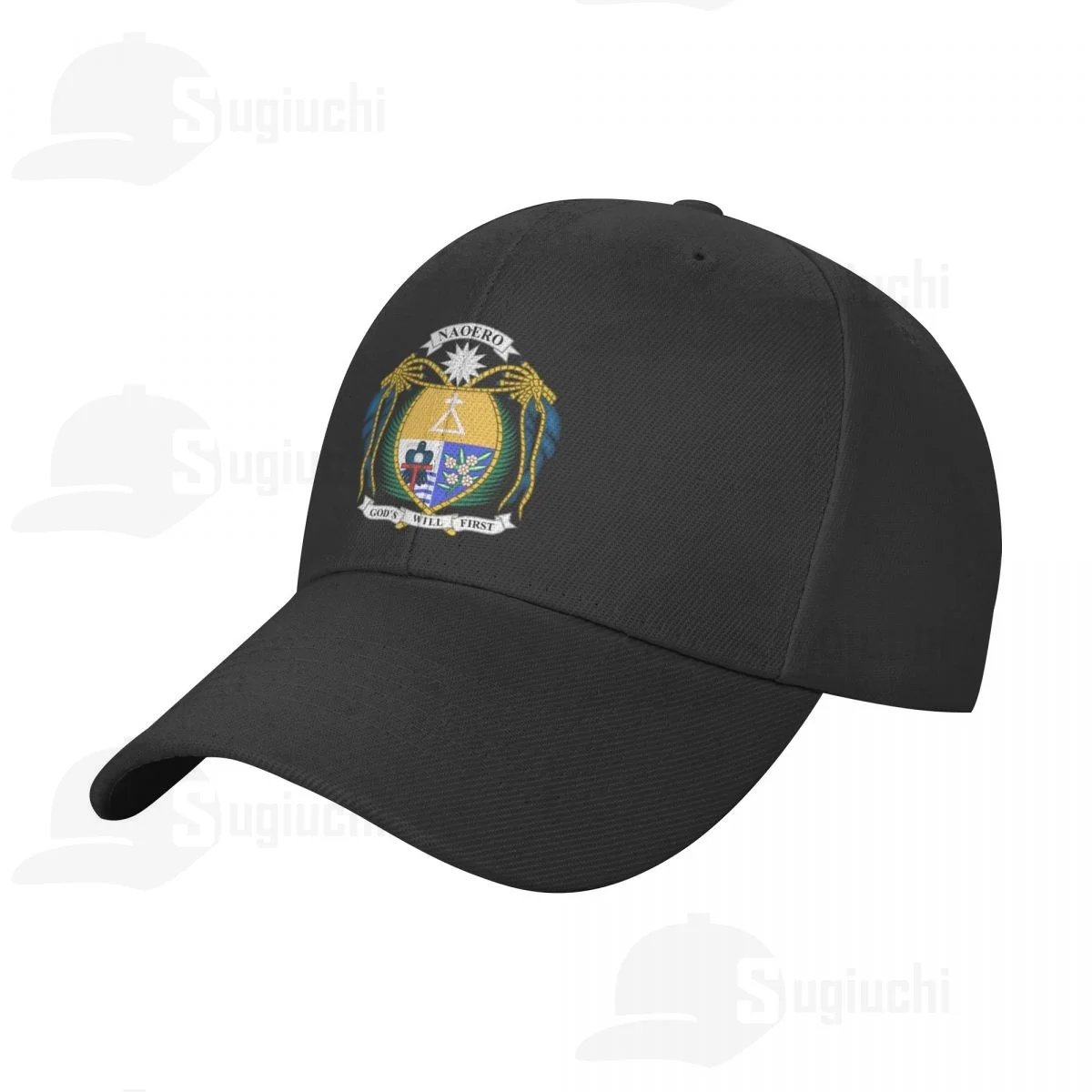 

National Emblem Of Nauru Coat Of Arms Sun Baseball Cap Dad Hats Adjustable For Men Women Unisex Cool Outdoor Hat