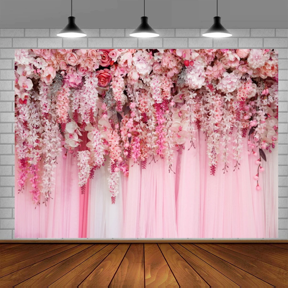 Aazon.co : Haoyiyi 8x6ft Colorful Flower Background Roantic 3D Cut...