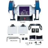 Grinding Machine Low-speed Desktop Multi-functional Household Vertical Woodworking Turning Knife Small Knife Grinder 2