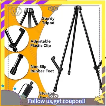 New 6 Pcs Display Easel Portable & Adjustable Collapsible Table Tripod Easels Stand, For Canvas Paintings 1