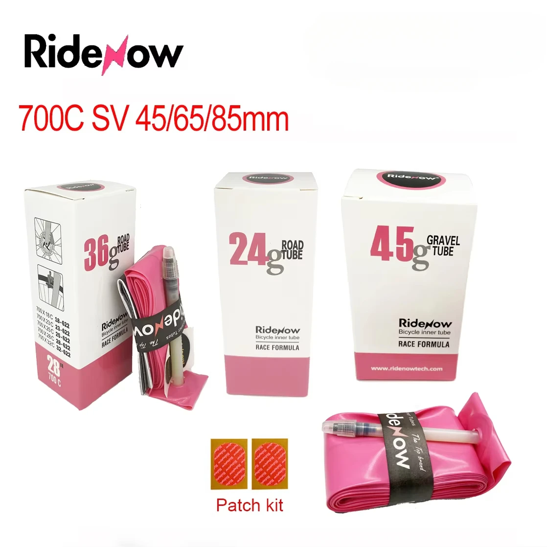 Ultralight TPU Inner Tube for Road and Gravel Bikes with French Valve