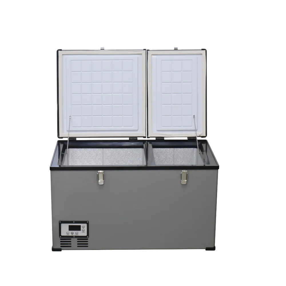 Professional Top 10 Portable 12v Car Refrigerator Deep Freezer Cooler Box for Fishing Camping With Wheels