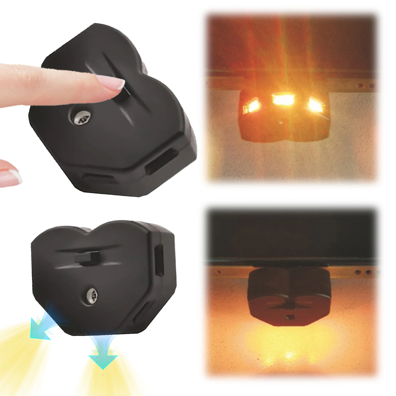 자동차 내부 비상등 밝기 조절 가능 미니 자동차 조명 TYPE-C LED USB A 타입 C 전원 공급 자동차 노트북 키보드용