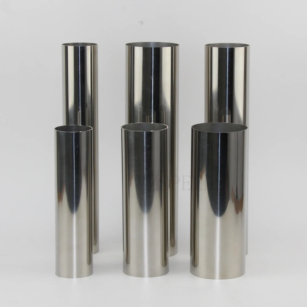 304 stainless steel pipe length 300mm outer diameter 51/63/76/89 mm stainless steel pipe
