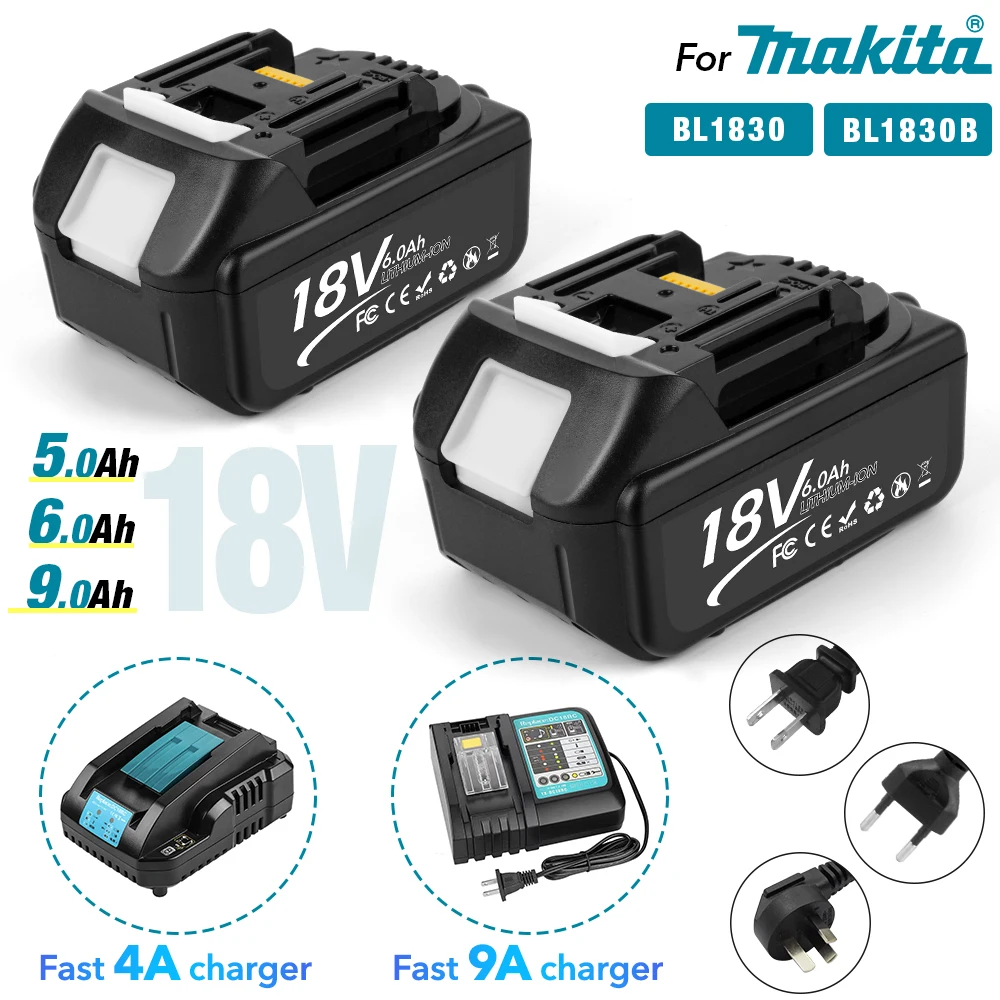 

BL1850 For Makita 18V Battery Rechargeable Battery 18650 Lithium-ion Cell Suitable For Makita Power Tool BL1860 BL1830 LXT400