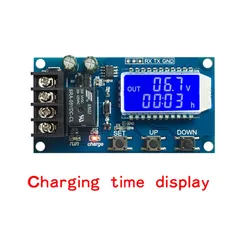 Smart Battery Charger Module with LCD Display and Overcharge Protection (10A)