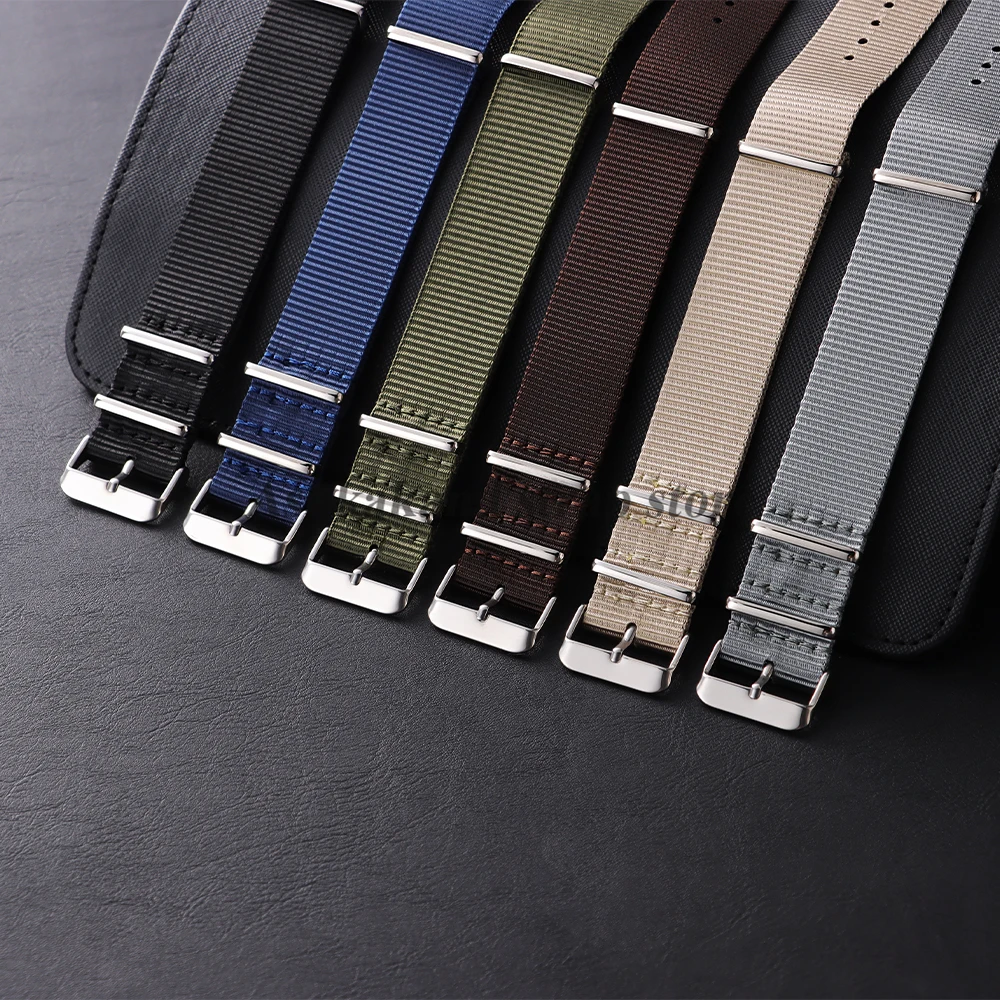 Premium High-Density Durable Nylon Watch Straps - Soft, Sporty Wristband Accessories