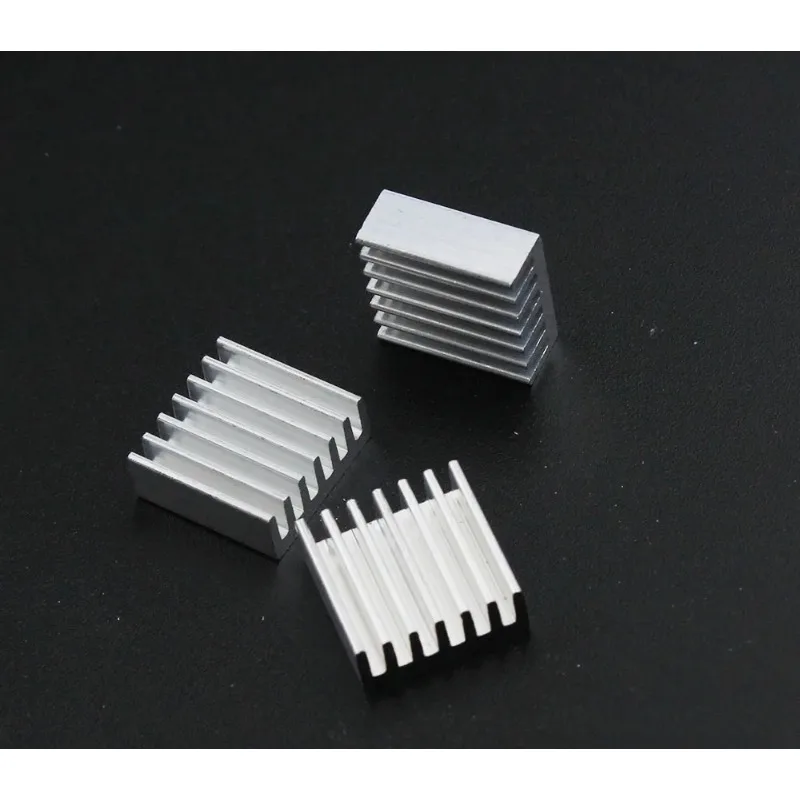 Extruded Aluminum Heatsink 50pcs 14x14x6mm For Chip VGA RAM LED IC Electronic Radiator COOLER Cooling