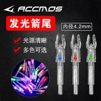 3/6pcs  ID4.2mm Automatically Lighted Bow String Activated LED Lighted  Arrow Nock Archery Arrow Shaft 1