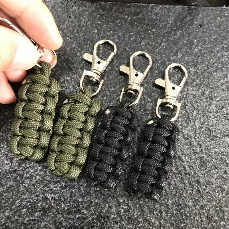 Creative Large Zipper Puller Sturdy Braided Rope Metal Lobster Clasp Zipper Pullers Suitcase Backpack Accessories