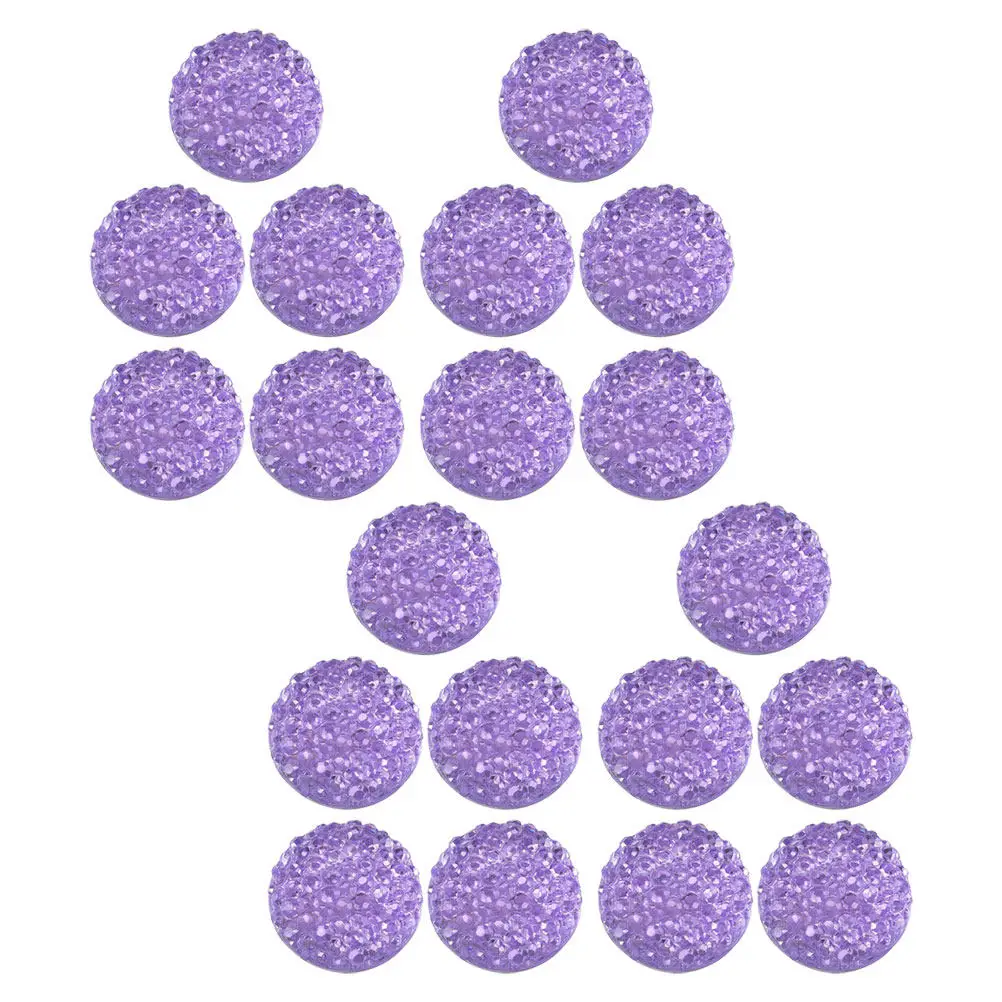 20Pcs 귀여운 반짝 이는 장 푸시핀 게시판용 라운드 라인스톤 엄지 못핀 코르크 보드 사진 벽 여행 지도 사무실
