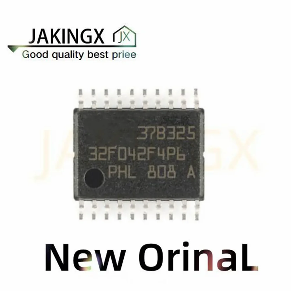 

1-100Pcs/Lot New Original STM32F042F4P6 32F042F4P6 16KB 1.65V~3.6V ARM Cortex-M0 6KB 48MHz FLASH 16 TSSOP-20 Microcontroller Uni