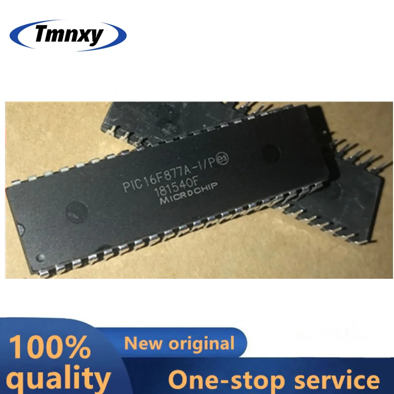 

10Pcs PIC16F877A-I/P Chipset DIP40 New Brand