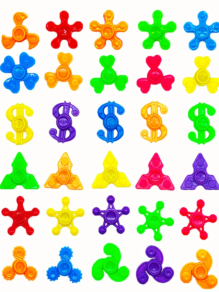 10-30 PCS Kinder Party Supplies Fidget Spinner Stress Relief Spielzeug Geburtstag Party Favors Osterei Pinata Füllstoffe Karneval Preise – Detail 5