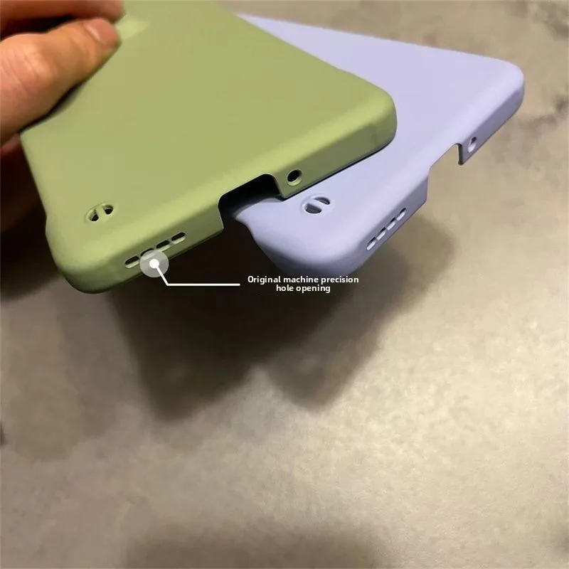 Ultra-thin Frameless Cooling PC Case - Business Solid Color Shockproof Bumper Cover