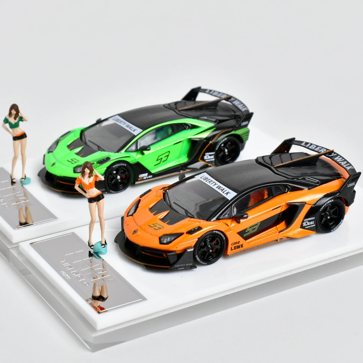 Tm Time Micro 1:64 Lp700 Gtevo Diecast Model Car