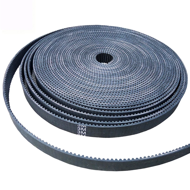 alta qualidade correia dentada de borracha de htd largura com núcleo de fibra de vidro com terminal aberto polia de máquina cnc