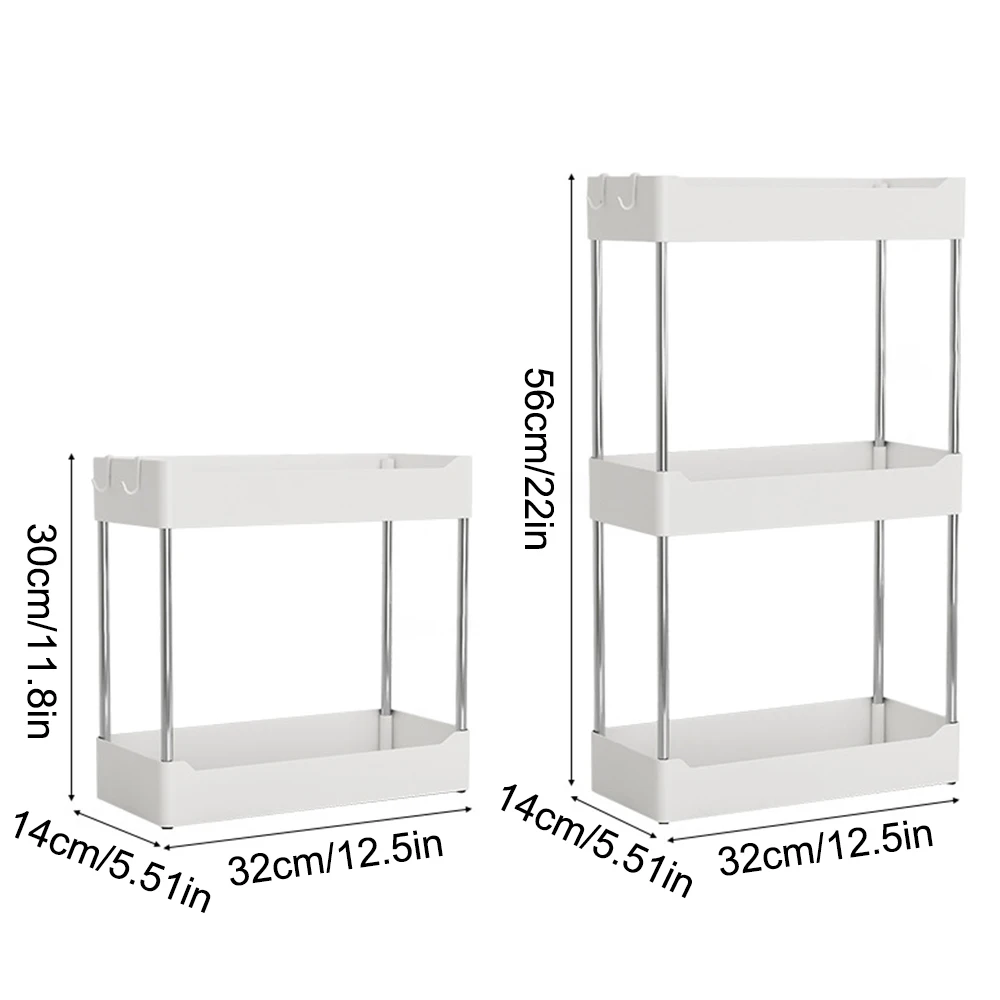 Premium Kitchen Countertop Organizer Shelf - Sturdy Elevated Spice Rack and Spacious Storage Rack for Efficient Organization 6