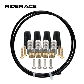 2.5m bici freno a disco idraulico tubo olio bicicletta freno a disco tubo connettore Kit inserto Olive Set BH59 BH90 MTB Kit tubo freno