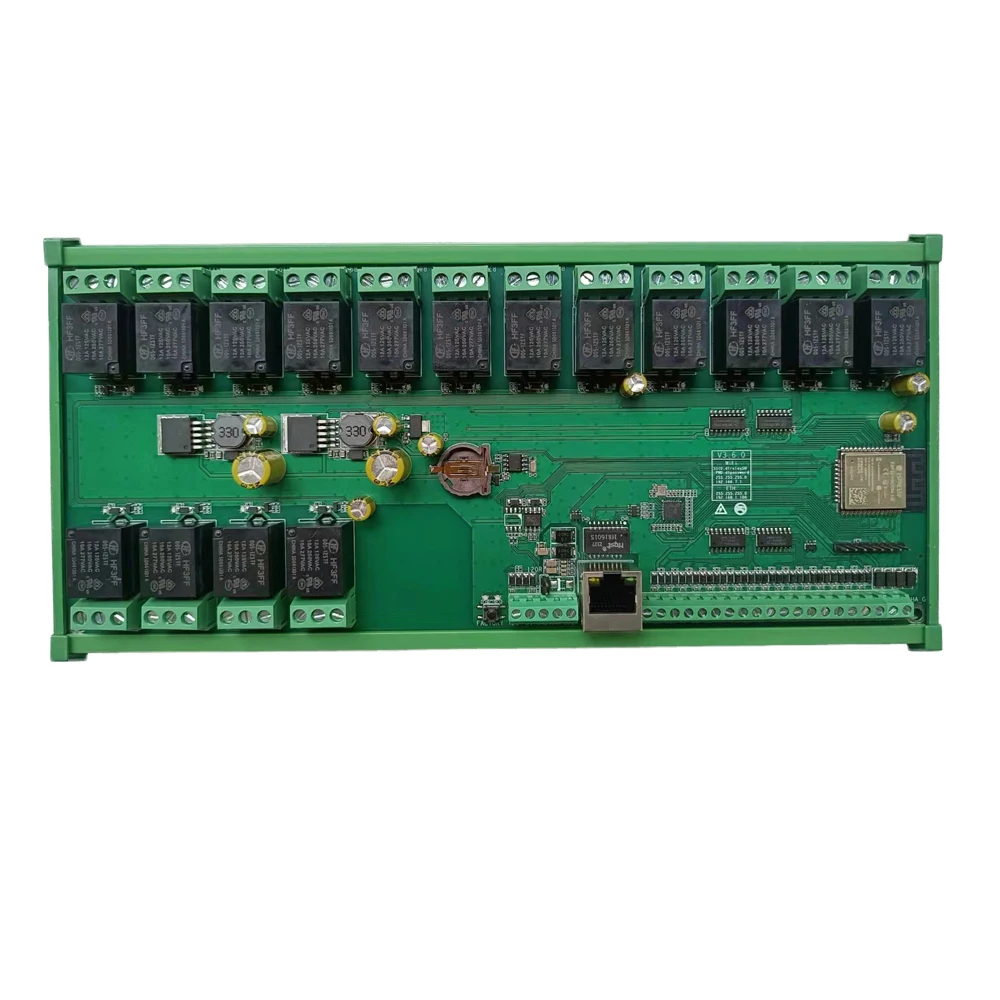 Home Assistant Ethernet relay module board WiFi Domoticz openHAB Loxone Node Red Digital input 3