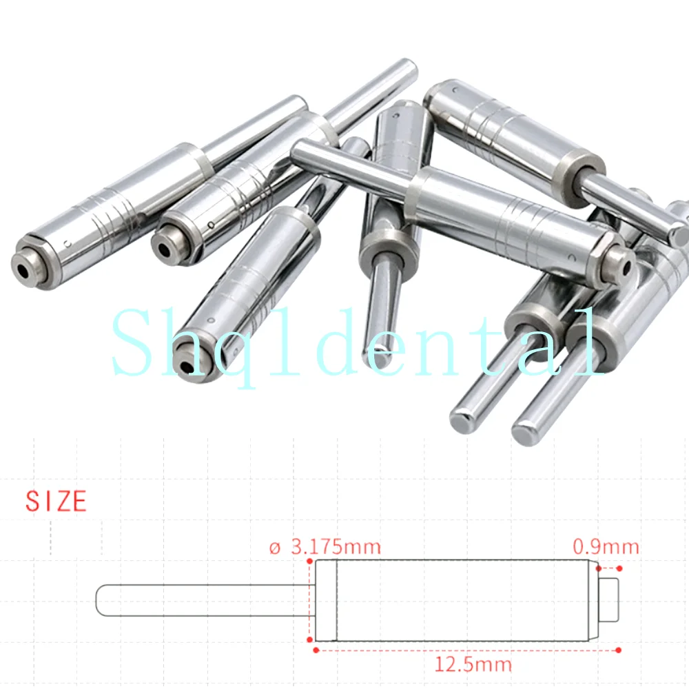 5pcs 슈퍼 품질 치과 샤프트 스핀들 크기 12.5mm A 푸시 버튼 품질 A