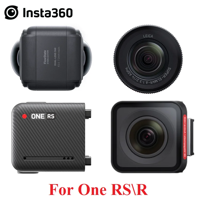 Insta360 One Rs\r Core 360 Lens 1inch Wide Angle Lens 4k Boost Lens