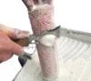 420 Stainless Steel Multifunctional Folding Paint Putty Scraper Tool Caulk Removal Painting Cleaning Tool 4