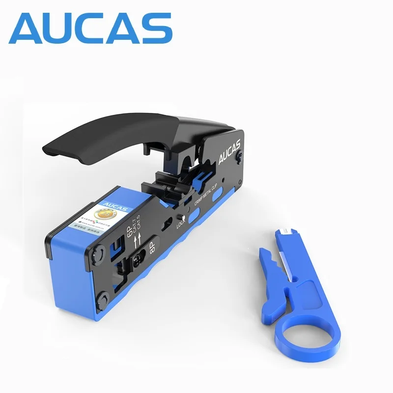 aucas-rj45-network-multi-use-tool-crimping-stripping-tools-for-6p6c-8p8c-connectors-crimper