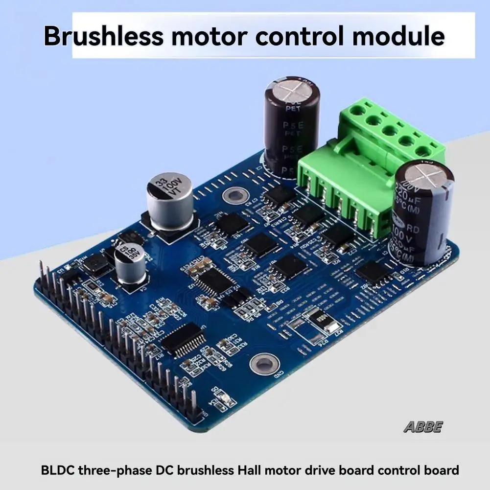 홀 모터 제어 드라이버 보드 모터 레귤레이터 BLDC 3상 DC 브러시리스 모터 컨트롤러 고전력 1600W