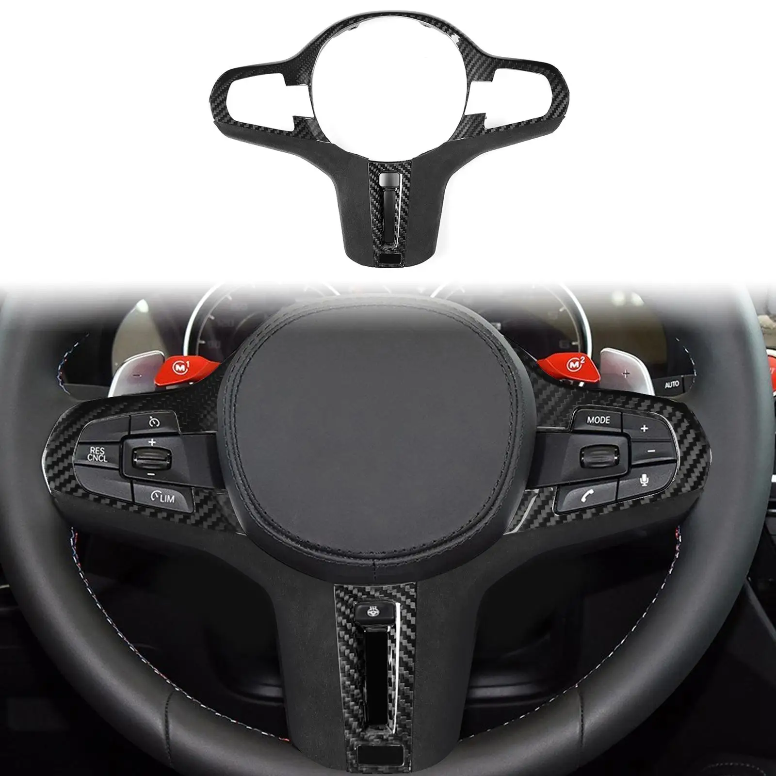 

Steering Wheel Cover High Performance Protective Sticker for BMW F90 M5