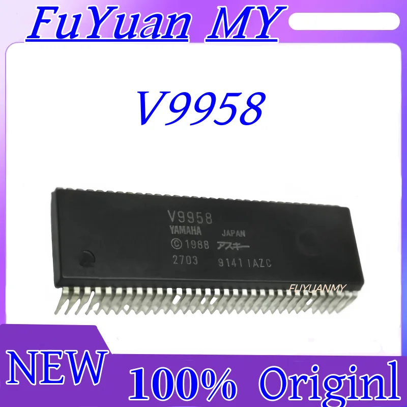 GCSUPERMARKET IC V9958 Yamaha VDP IC For MSX – DIP64 – New Old Stock