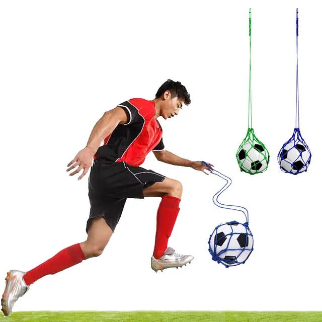 1pc Portable Football Kick Training Net Bag-Durable Nylon Football Net Bag, Easy For Both Men And Women To Carry-Ball-Free 6