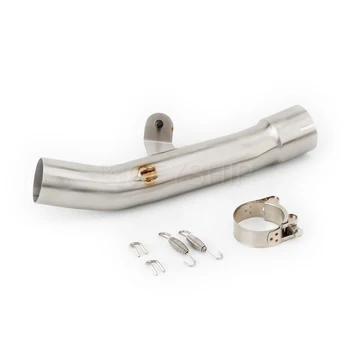 For Suzuki Bandit 1250 2007 to 2016 GSF1250 GSF 1250 Bandit Water Cooled Escape Slip-on Motorcycle Exhaust Mid Link Pipe 51MM