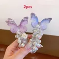 2Pcs Blue Purple